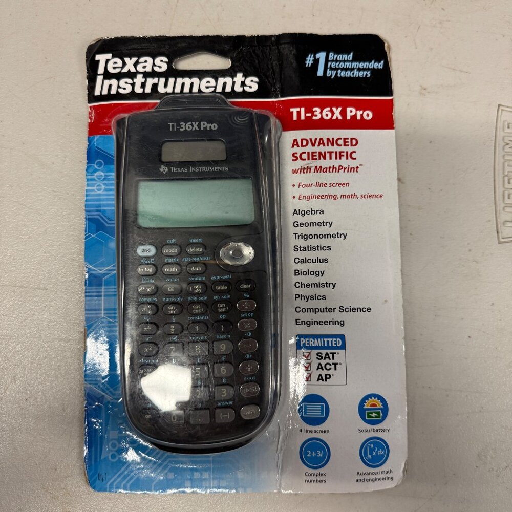 Texas Instruments TI-36X Pro Scientific Calculator